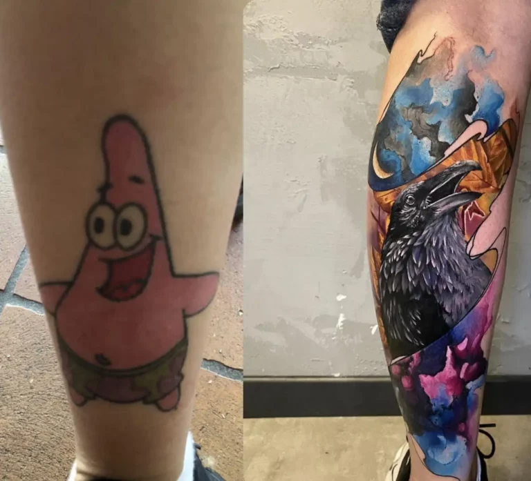 Cover up tattoo