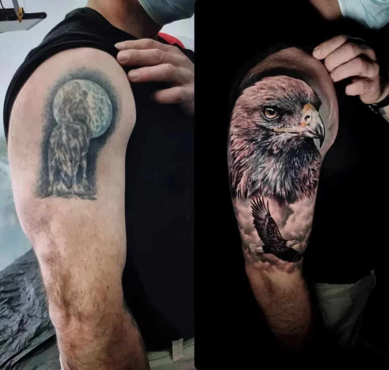 Cover up tattoo