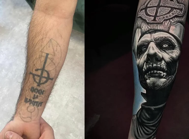 Cover up tattoo