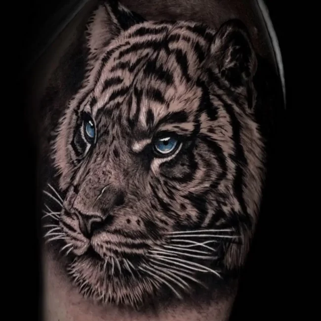 Realistic tattoo