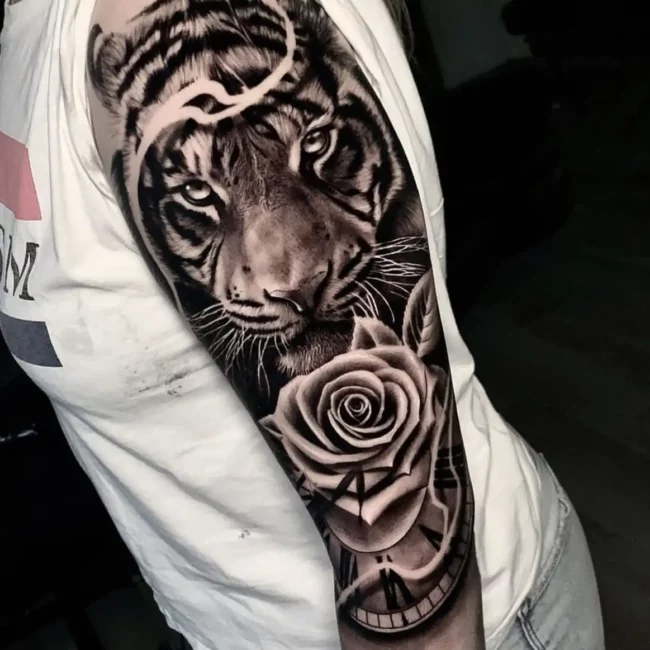 Realistic tattoo