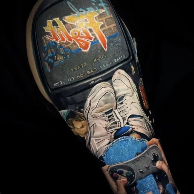 Realistic Tattoo